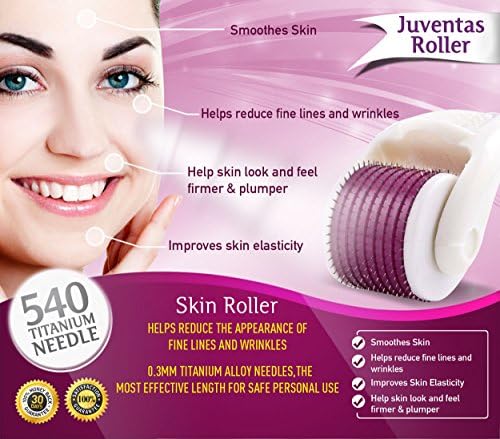 0.3mm Microneedle Roller Facial Skin Care Product - Ideal For Your Facial Skin Care Set & Kit