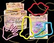 Body Parts Rubba Rubber Bandz Band Wristband (12)