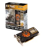 Zotac GeForce GTX 460 AMP Edition mit CUDA Grafikkarte (PCI-e, 1GB GDDR5 Speicher, DVI, HDMI, 1 GPU)von "Zotac"