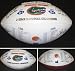 Steve Spurrier, Danny Wuerffel, Urban Meyer and Chris Leak 4x Autographed Florida Gators Full Size 2X Champs Football (Unframed)