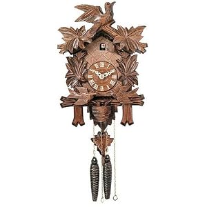 Cuckoo Clock with Moving Birds, Feed Nest