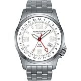 Torgoen Swiss Men's T5.01.01.B01 Dual-Time Zone Bracelet Watch