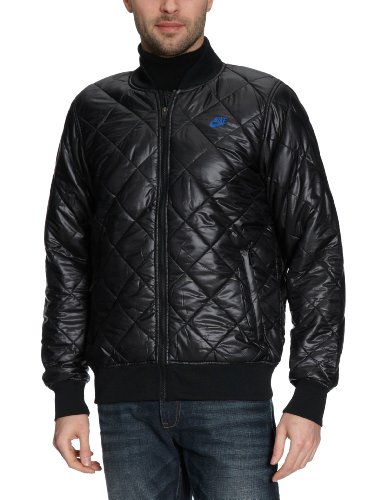 NIKE Herren Jacke Base Camp, black/treabl, XL, 419011-010