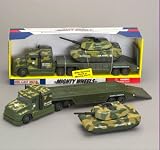 DELUXE MILITARY ARMY TRUCK & TANK TRANSPORTER