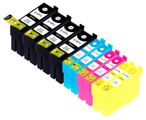 Blake Printing Supply Remanufactured Ink Cartridges Replacement for Epson 127 (4x Black, 2x Cyan, 2x Magenta, 2x Yellow, 10-Pack)