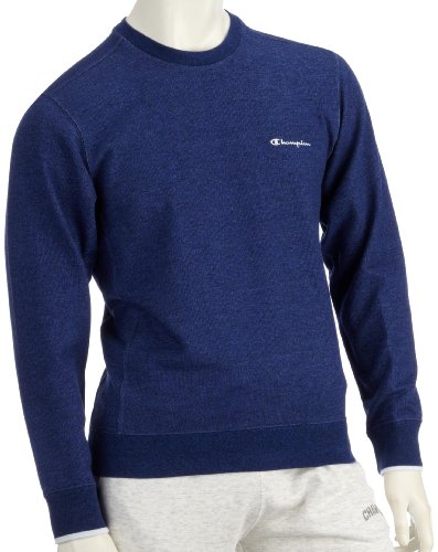 Champion Herren Sweatshirt Rundhalsausschnitt, blau, XXL, 205036-1142