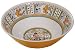 Le Cadeaux Rooster Yellow Melamine 12-Inch Salad/Pasta Serving Bowl