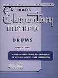 Hal Leonard Rubank Elementary Method - Drums Book - B00065PYO6