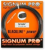 Signum Pro KR1007581,23 Tornado - Corde de raquette de tennis - Noir - 12 m / 1,23 mm