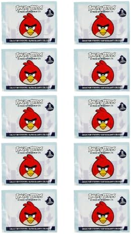 Rovio Entertainment Angry Birds Sticker (10-Pack)