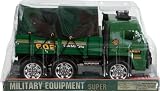 LARGE DELUXE TOY ARMY MILITARY TRUCK - TROOP TRANSPORTER