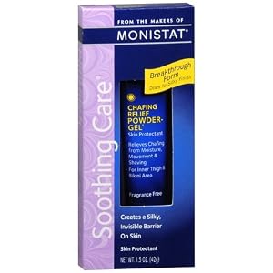 Monistat Soothing Care Chafing Relief Powder-gel 1.5 Oz (Pack of 3)