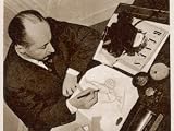 Christian Dior Sketching a Fashion Design, 1948 Photographic Poster Print, 18x24 51i9z tO0YL. SL160 Christian Dior Sketching a Fashion Design, 1948 Photographic Poster Print, 18x24