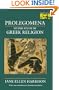 Prolegomena to the Study of Greek Religion (Mythos Books)