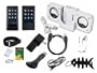 iShoppingdeals- 13 Items Premium Accessory Bundle Combo For Samsung YP-P2 Series Bundle Pack Includes: Black Skin case + Clear Crystal Case + usb Car Charger + usb Wall Charger + usb Straight data cable + Mini Speaker + Adjustable Armband + Belt Clip +Lanyard + Screen Protector +3.5mm~3.5mm Straight Audio cable + White Stereo Headphone & Fishbone style Keychain