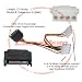 CableHero SATA Serial ATA Power (Male) to 2x 4-Pin Molex (Female) Connectors Adapter Linear Splitter