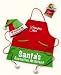 Santa's Executive Assistant Cloth Hostess Apron & Hat Set