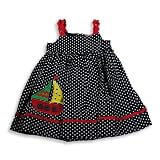 Picture Me by Austin & Ashley - Infant Girls Nautical Dress, Navy, White