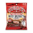 Stubb's Spicy Bar-B-Que Beef Brisket Strips, 3-Ounce Bags (Pack of 4)