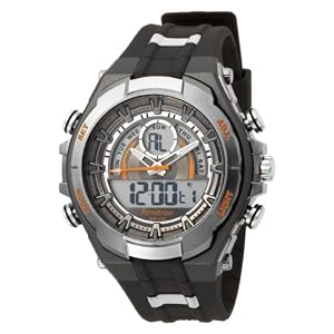  Armitron Men's 204589ORGY Analog-Digital Multi-Function Gray and dark activity Watch