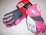 PHEONIX GLOVE SIZE PINK AND WHEITE LARGE LIZARD SKIN 10