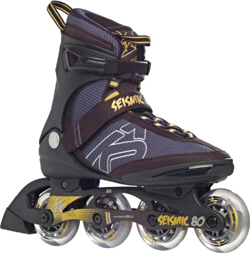 K2 Herren Fitness Skate Seismic 80, schwarz, 39.5