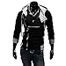 TheLees Mens Casual Luxury Buckle Hoodie Slim Cotton Sweatshirts
