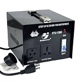 transformers 110 to 220:Goldsource® Step Up and Down Voltage Converter Transformer ST1500 - AC 110/220 V - 1500 Watt