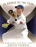 2007 Upper Deck UD MLB AL Rookie of the Year #ROY-AL Dustin Pedroia (RC) - Boston Red Sox - Rookie Baseball Card