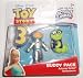Disney / Pixar Toy Story 3 Action Links Mini Figure Buddy 2Pack Astronaut Barbie The Bookworm