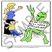 Londons Times Funny Aliens Cartoons - Alien Begger - Coffee Gift Baskets - Coffee Gift Basket Image