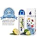 #1 Fruit Infused Water Bottle - Premium Infuser Made of Tough Eastman Tritan Crystal Clear Plastic + Ebook recipes - 100% Lifetime Satisfaction Guarantee