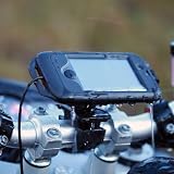 UltimateAddons Pro Bike Motorcycle Handlebar Mount Kit with Hard Tough Waterproof Case for Apple iPhone 4
