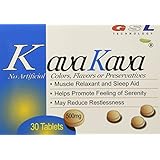 (2 Packs) Kava Kava Muscle Relaxant and Sleep Aid (30ct each)