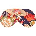 Cris Notti Sleep Mask - Green Kimono
