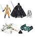 Star Wars Trench Run Luke Skywalkers X-Wing and Darth Vaders Tie advance luxury action figure set_s-2