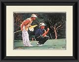Down to the Finish Prints Golf
