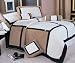 Brand New Meriddia Micro Suede Patchwork Queen comforter 7PCS bed in a bag Reviews