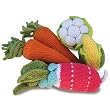 Vegetable Rattles by Yellow Label