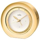 Seiko QHE037GLH Gold Elegance Alarm Clock