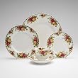 Royal Albert Old Country Roses 20-Piece Dinnerware Set, Service for 4