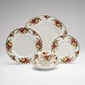 Royal Albert Old Country Roses 20-Piece Dinnerware Set, Service for 4