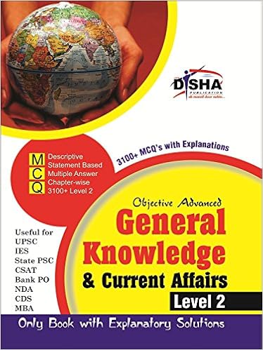 Objective General Knowledge & Current Affairs level 2 for UPSC/ IES ...