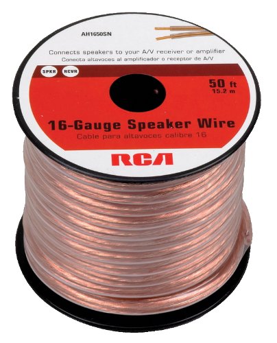 RCA AH1650SN 50 Ft. 16-Gauge Speaker Wire