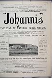 1894 JOHANNIS TABLE WATER ZOLLHAUS NASSAU WINES PRINT