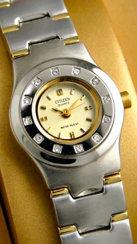 LADIES TINY CITIZEN QUARTZ WATCH # EJ4719-65P