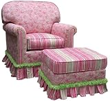 Angel Song Hot Stuff Continental Adult Rocker Glider Chair - Down Filled