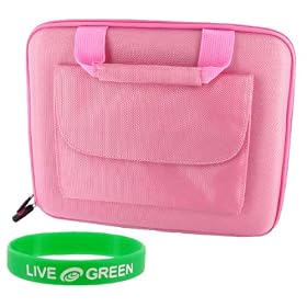 Samsung X360-34G 13.3-Inch Laptop EVA Cube Carrying Case with Pocket - Pink