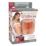 Heather Vandeven Vibrating Cyberskin Vagina and Anus