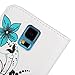 Galaxy S5 Case, Tradekmk(TM)Multifunctional Detachable Two-in-one Premium PU Leather Flip Wallet Magnet Design Blue Flowers Stand Case Cover Fit For Samsung Galaxy S5 i9600,with Credit Cards Slots,Stylus Pen,Screen Protector and Cleaning Cloth
